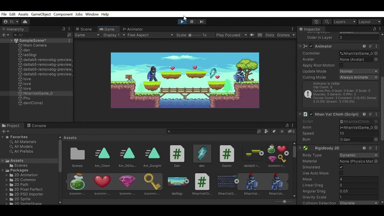 Lab5 game samplescene windows mac linux unity 2021 3 24f1 personal