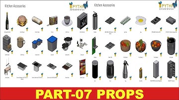 PYTHA 3D CAD | Planner | Props | Part 07