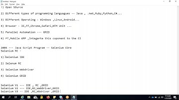 Selenium Demo. Pls call / whatsapp us on +91-8019952427 to enroll