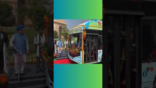 India's First Green Hydrogen Fuel Cell Bus Launched By Mr Puri! #greenhydrogen #bus #delhi #delhincr