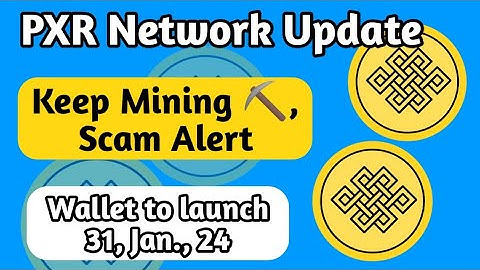 PXR Network Update, Wallet to be Launched Soon | Scam Alert #pxr_network