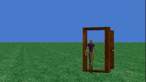 Open the door - Programming with Alice