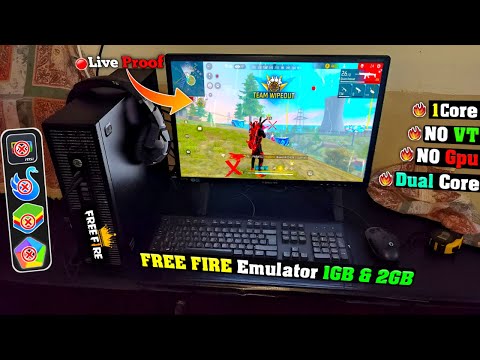 free fire best emulator for low end pc 2gb ram