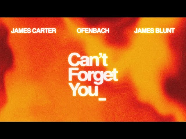 James Carter & Ofenbach feat. James Blunt - Can't Forget You