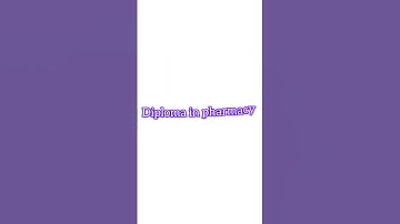 Diploma course in medical | Diploma in Pharmacy #pharmacy #pharma #course #career #scope