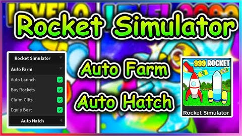 Roblox Rocket Simulator Script - Auto Farm | Auto Hatch & More