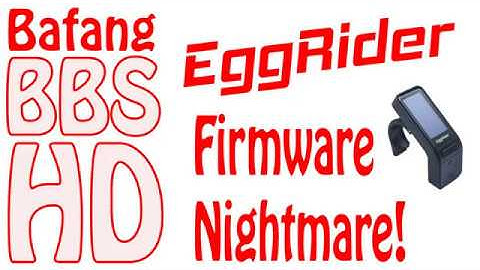 Bafang BBSHD - Firmware Disaster