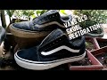 UKAY SHOES / PATAPON SHOES RESTORATION : VANS OLD SKOOL