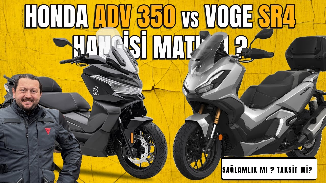 Honda ADV 350 vs VOGE SR4 |  Hangisini Almak Daha Mantıklı