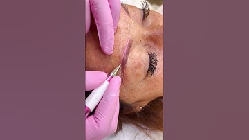 Hybrid brow tint 🤍🤎#browmapping #browwax #browtint #hybirdbrowtint #brow #browartist