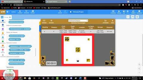 T11 VEXcode VR Practica de operadores lógicos y sensor de color