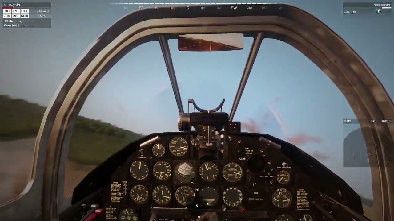 Flying with Scatter - Skyraider & Zuni Rockets