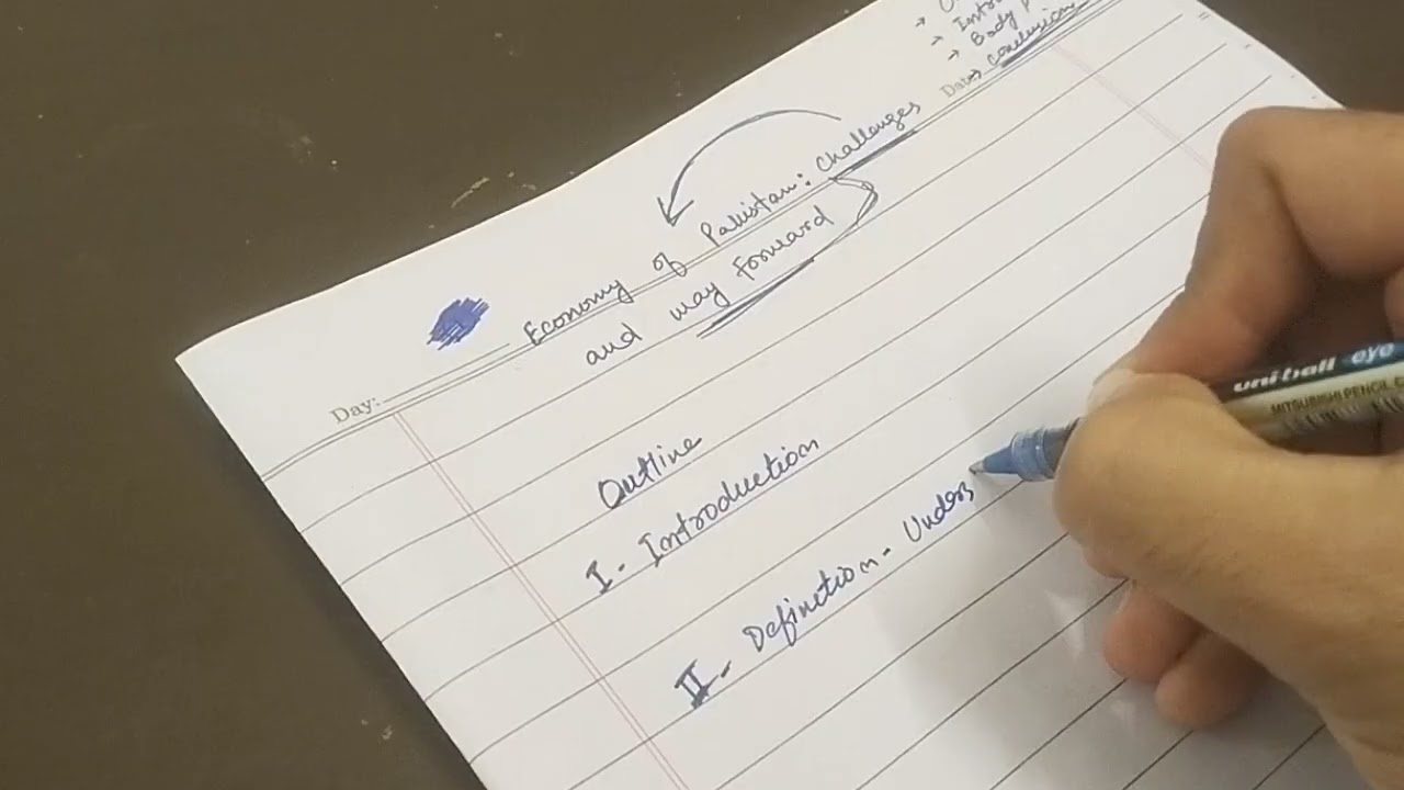 Structure of an Outline - CSS Essay