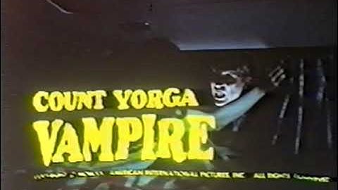 Count Yorga, Vampire (1970) TV Spot Trailer