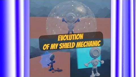 Evolution of my shield mechanic | Dreams PS4/PS5 | Evolución de la mecánica de escudo.