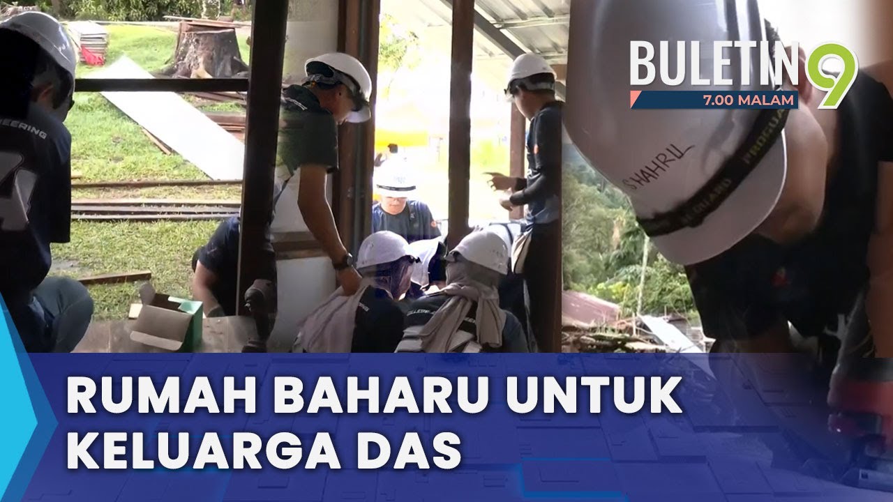 Tiga Hari Siapkan Rumah Untuk Keluarga Orang Asli