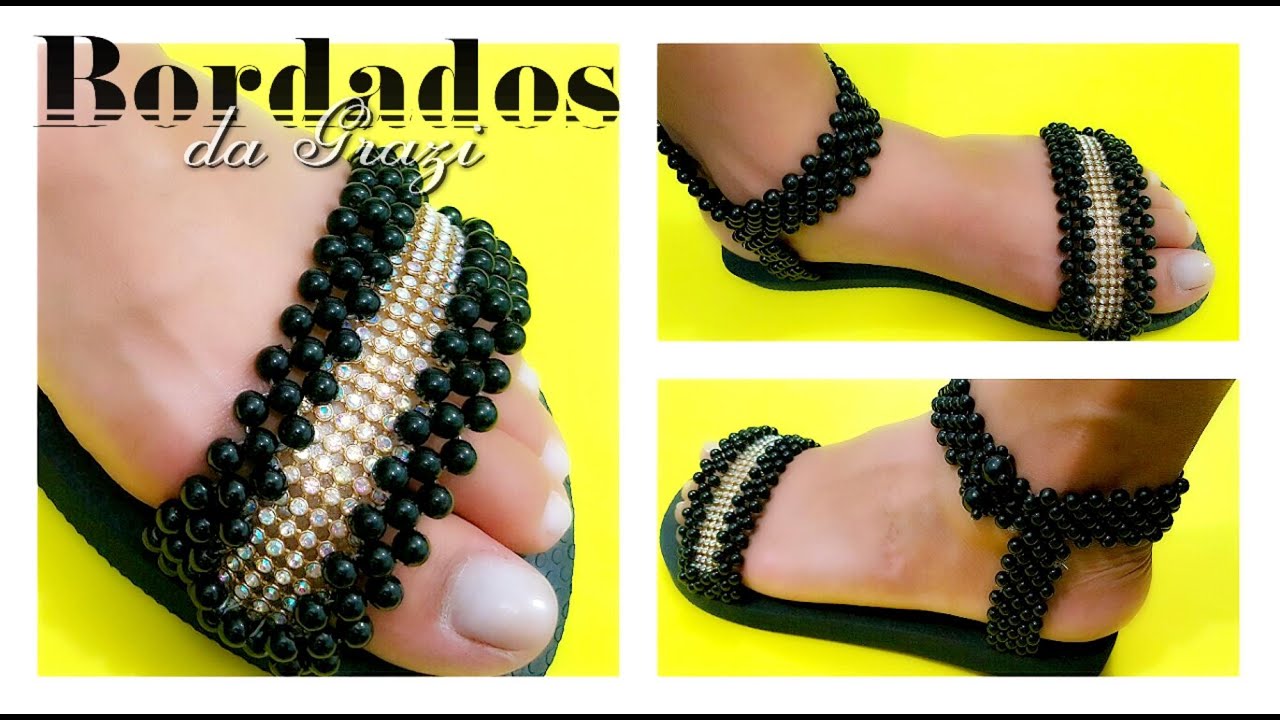 Sandália de pérolas NIGHT