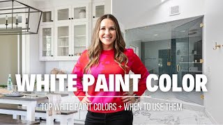 Top White Paint Colors for 2024 | Exterior and Interior Design