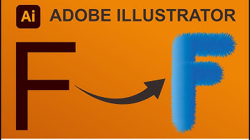 How to Make Fur on Text in Urdu | Adobe Illustrator |  Roughen Effect in Urdu | Effects