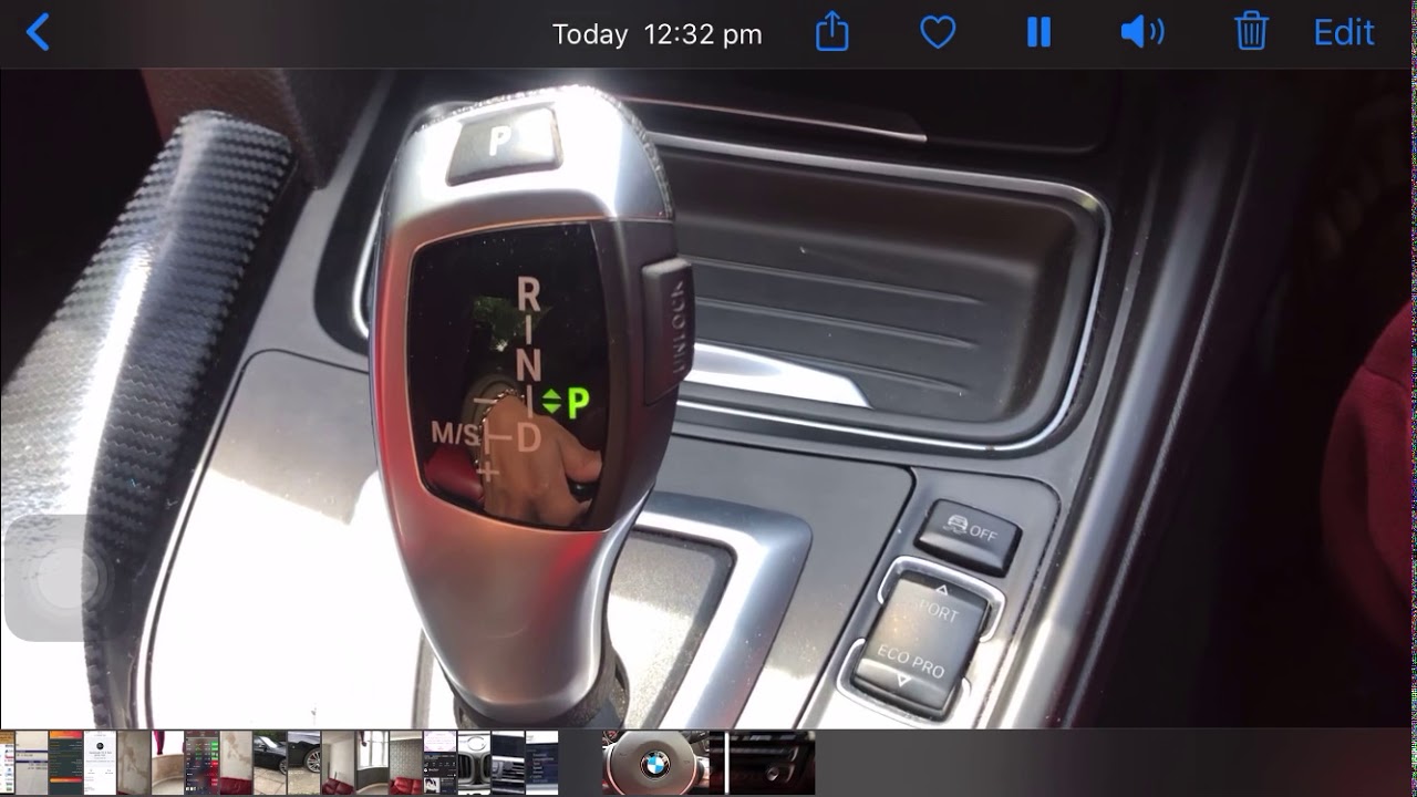 Bmw F30 New gearbox video three YouTube