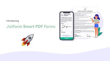 Introducing Jotform Smart PDF Forms