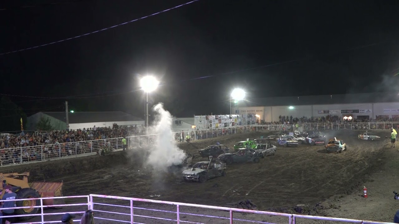 2021 Summer Slam Washington County Fair Demolition Derby 80s&Newer Compact Hobo