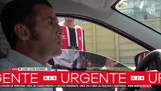 Amenazaron a un equipo de A24 mientras cubrían un hecho de inseguridad en el que vecinos detuvieron a delincuentes