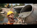 🏗️ Monkey Nana Builds an Amazing Concrete Bridge! 🌉✨Welcome back to another exciting