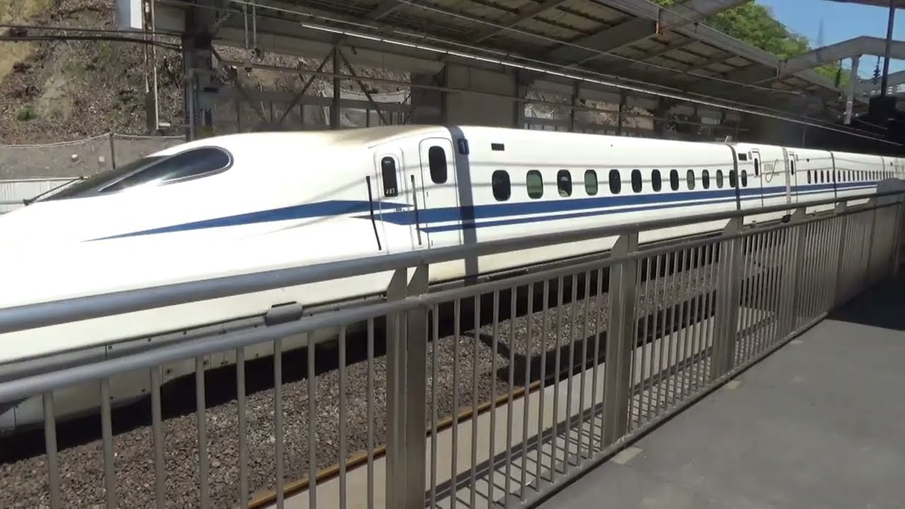 のぞみ】【新神戸駅】11時24分発のぞみ130号東京行き 11時27分発のぞみ