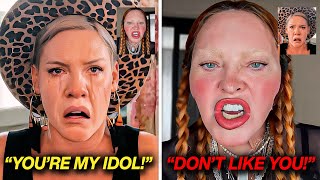"She Betrayed Me" Pink CONFRONTS Madonna For Not Loving Her