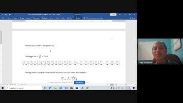 Semidiskretisasi Persamaan Diferensial Parsial MATLAB
