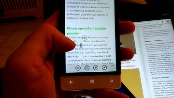 Office documents on Windows Phone 8 smartphones