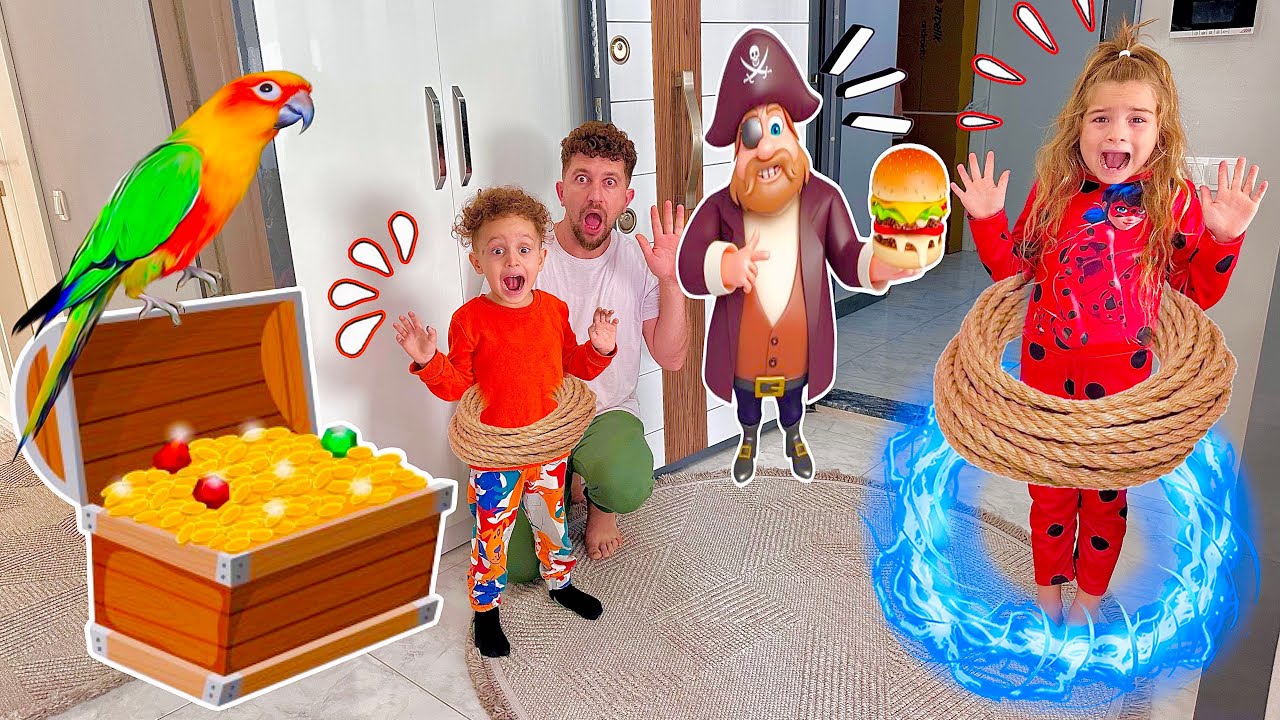 KUZEY ELİF KORSAN HAZİNESİNİ ARIYOR !! BİZİM EVE GELMİŞ !!