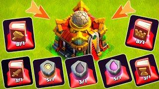 картинка: ПЕРЕХОД НА 16ТХ С ОГРОМНЫМ КОЛИЧЕСТВОМ ВОЛШЕБНЫХ ПРЕДМЕТОВ - CLASH OF CLANS