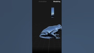 frog 3D model