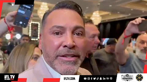 'THATS DEFAMATION. I HAVE SOMETHING COMING FOR HIM' - OSCAR DE LA HOYA FIRST REACTION TO CANELO FEUD
