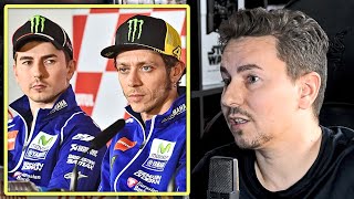 "Odiaba a VALENTINO ROSSI y él a mí": Jorge Lorenzo explica lo que se vivía dentro de Yamaha