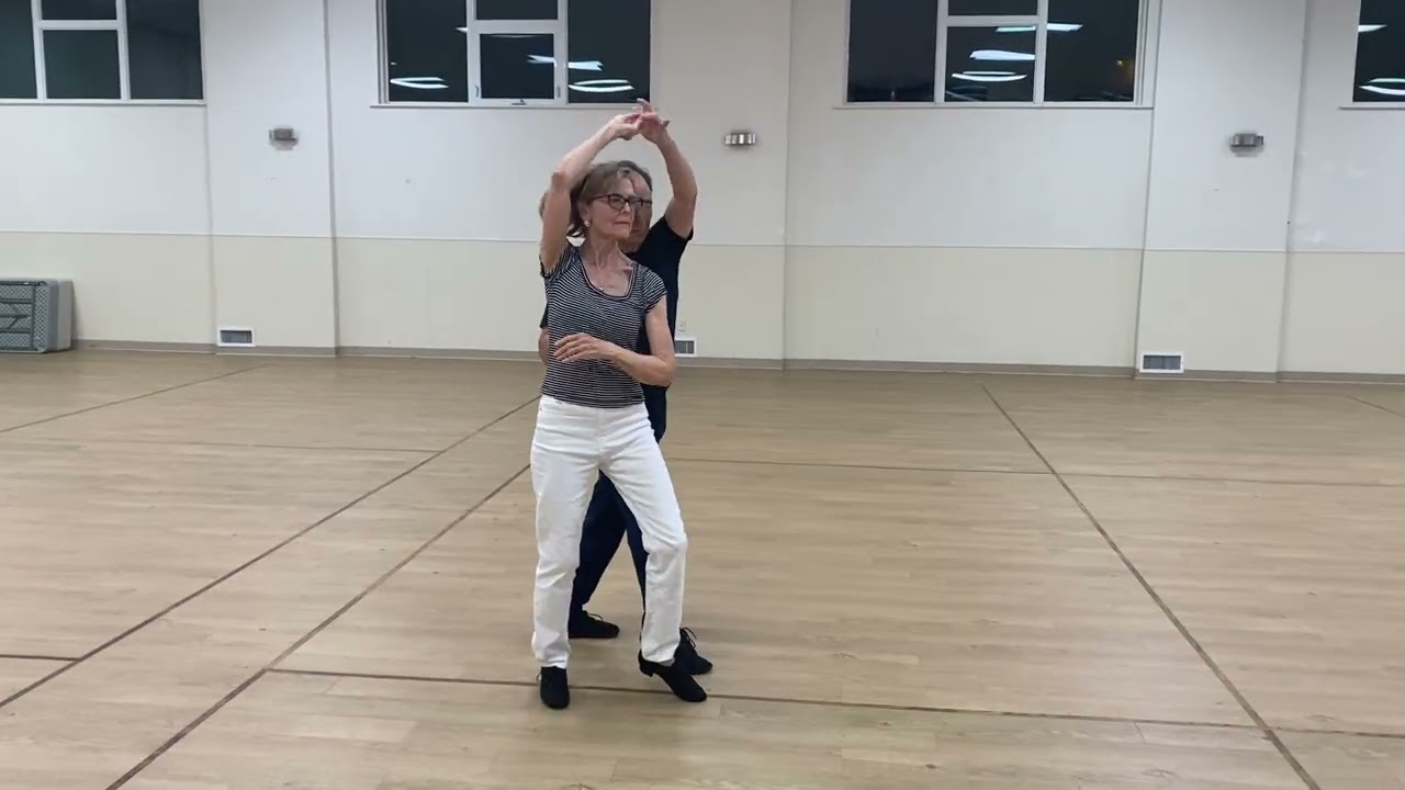 American Tango Variations - Lady's curl to Outside fan