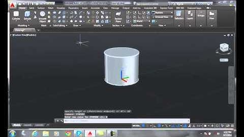 3D Modeling 04-04 Using Cylindrical Coordinates