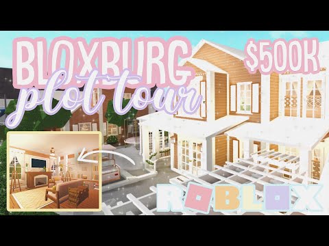 New Bloxburg Roleplay Plot Tour Two Houses Roblox Youtube - my new house tour roblox bloxburg roblox roleplay