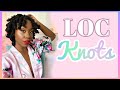 How To Loc Knots | Loc Two Strand Twist Style | Shanese Danae