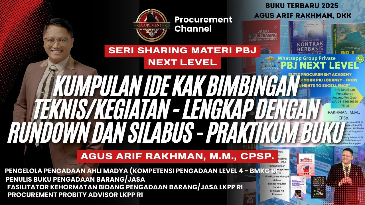Kumpulan Ide KAK Bimtek Lengkap Dengan Rundown dan Silabus - Praktikum ...