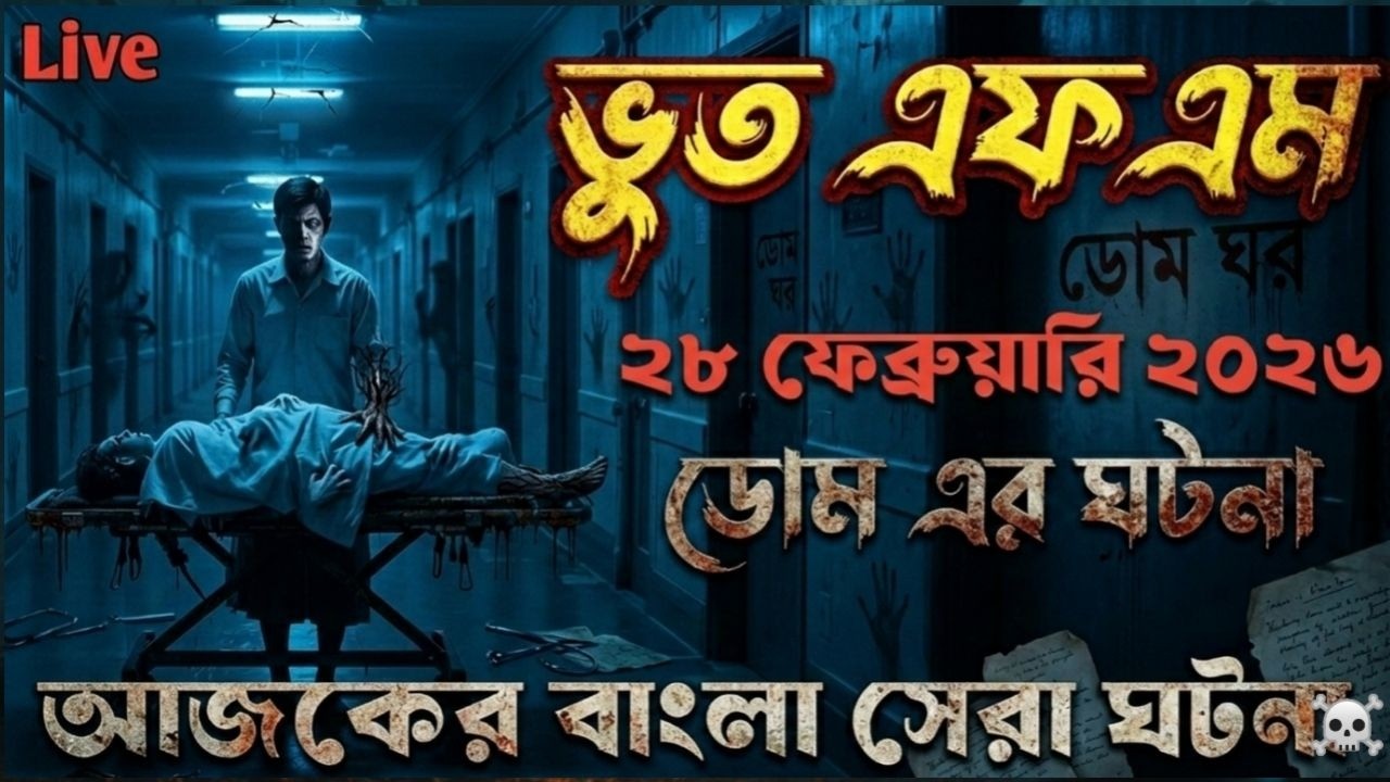Bhoot fm | Only Email Story | ডোমের ঘটনা | Bhoot Fm Email Episode #horrorstories #bhootfm #vutfm
