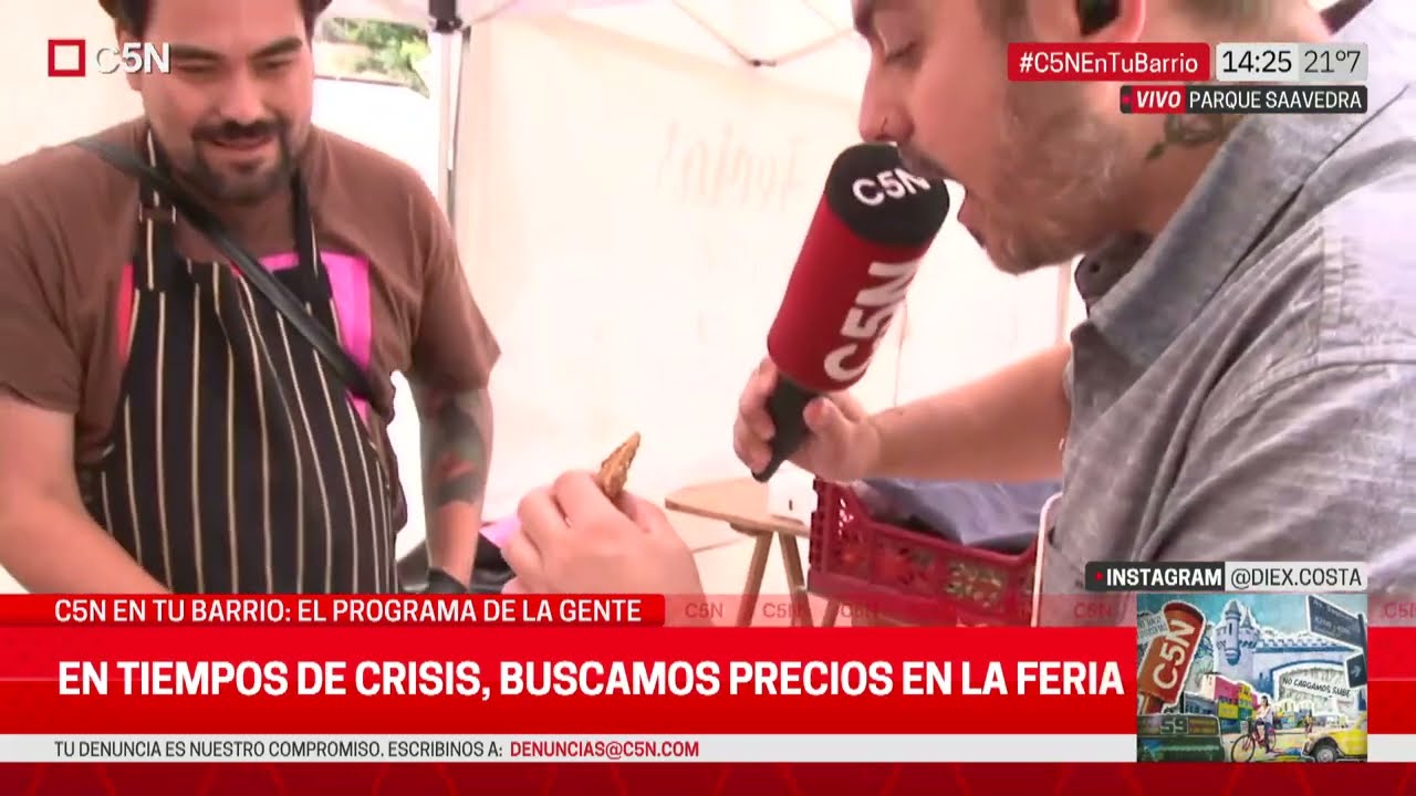 C5N en tu BARRIO: DOMINGO de PASCUA en el PARQUE SAAVEDRA