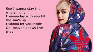 #Rita Ora - Let You Love Me official lyrics video :)