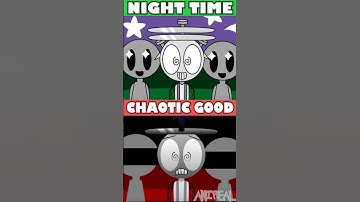 Incredibox Sprunki ChaoTic Good VS Chaotic Good but Night Time 🪙