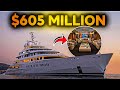 605 million bespoke azzam superyacht inside and outside tour