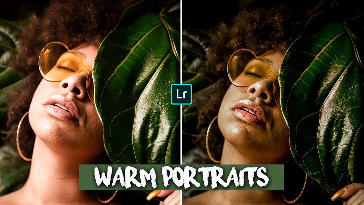 Lightroom Moblie Tutorial | How To Edit Warm Tone Portraits | Portraits Editing Mobile | basilpopz