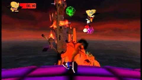41) Crash Bandicoot walkthrough - Level 32: Neo Cortex (ending n1)
