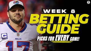 Expert Picks for EVERY BIG Week 8 NFL Game | Picks to Win, Best Bets, \& MORE | CBS Sports HQ